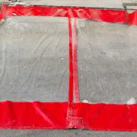 پرده پلاستیکی درمغازه جنس خوب 280/285