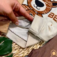 عمده تولیدی - بلوز شلوار کرم قهوه ای پسرانه|کفش و لباس بچه|گرگان, |دیوار