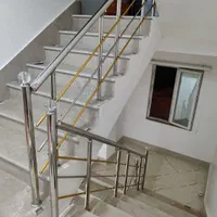 فروش ونصب نرده استیل در طرح های مختلف|مصالح و تجهیزات ساختمان|بناب, |دیوار