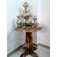 میز کنارسالنب روسی میزخاطره روستیک میز خاطره چوبی|مبلمان خانگی و میز عسلی|شهریار, شهریار|دیوار