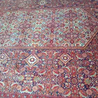 دوجفت فرش 6متری تمام ابریشم دستبافت قدیمی|فرش|پرند, فاز ۵|دیوار