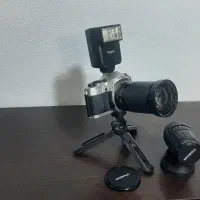 فروش دوربین عکاسی cosina و اولمپیا قدیمی و۲ فلش|دوربین عکاسی و فیلم‌برداری|شیراز, شهرک قمشه|دیوار