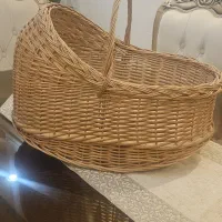 سبد حصیری گهواره ای|تخت و صندلی بچه|تهران, نبی اکرم|دیوار