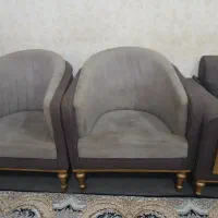 مبل هفت نفره صدفی|مبلمان خانگی و میز عسلی|اهواز, امانیه|دیوار