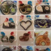 تعدادی جا شمعی . جا عودی|صنایع دستی و سایر لوازم تزئینی|صدرا-فارس, فاز ۲|دیوار