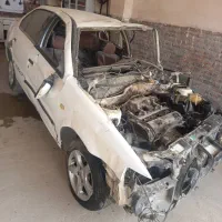 سمند تصادفی موتور روشن دوگانه شرکتیef7|خودرو سواری و وانت|تبریز, |دیوار