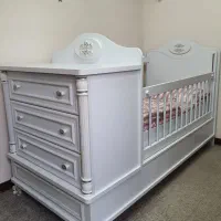 سرویس خواب نوزاد و نوجوان بامبینو مدل رومانتیک