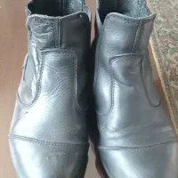 چکمه اسب سواری بوت چرمی کفش