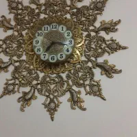 ساعت دیواری برنجی اصل