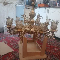 لوستر ۱۰شاخه برنز