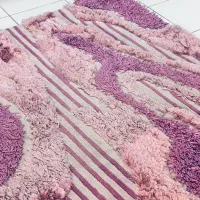 فرش قالیچه ۲ در ۱/۵ مدرن پرز بلند