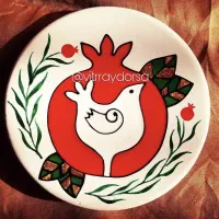 دیوارکوب سفالی دست ساز تخفیف ویژه یلدایی|تابلو، نقاشی، عکس|کاشان, جمال آباد|دیوار