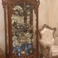 بوفه چوب سالم نو نو چوب راش بدون هیچ خطی|بوفه، ویترین، کنسول|تهران, تهرانپارس شرقی|دیوار