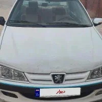 پژو پارس سفید مدل۹۱