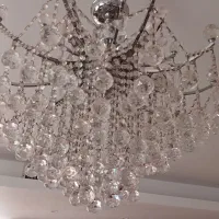 لوستر کریستال اصل چک|لوستر و چراغ آویز|پردیس, فاز ۲|دیوار