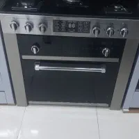 اجاق گاز طرح فر ۵ شعله نما استیل کد 445|اجاق گاز و لوازم برقی پختوپز|تهران, اکباتان|دیوار