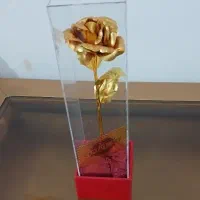 شاخه گل روکش طلا