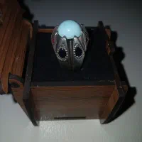 انگشتر فیروزه نیشابور عجمی (صاف)