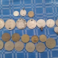 سکه قدیمی بسیار کمیاب خارجی شاهی قاجار|کلکسیون سکه، تمبر، اسکناس|اسلام‌شهر, |دیوار