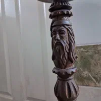 قلیان تنه چوب سُرخ ۴۳سانت