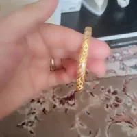 یه لنگه النگو طلا نو هست  سایز 2هست