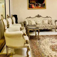 سرویس مبلمان چوبی به همراه میزناهارخوری