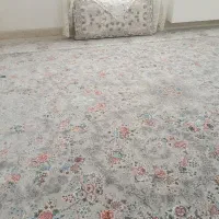 فرش نو ۱۰۰۰شونه کاشان هت ست شده کهکشان فروش فوری