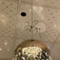 لوستر مدرن وارداتی مدل گوی کریستالی‌کد۱۰۷|لوستر و چراغ آویز|تهران, امام زاده حسن|دیوار