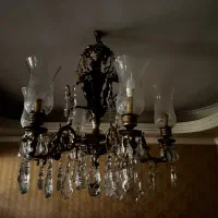 لوستر ۶ شاخه انتیک خارجی