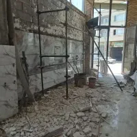 کاشی کاری سنگ کاری|خدمات پیشه و مهارت|قروه, |دیوار