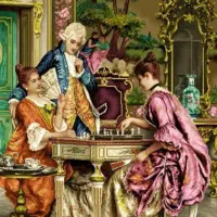 نقشه تابلو فرش شطرنج باز