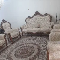 مبل   ۷نفره و میز غذاخوری ۸نفره  درحد نو|مبلمان خانگی و میز عسلی|تهران, اکباتان|دیوار