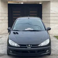 پژو 206 مشکی متالیک