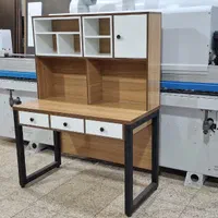 میز تحریر کتابخانه دار شلف فلزی صندلی گردان کد ۵۵۶|میز تحریر و کامپیوتر|مشهد, عامل|دیوار