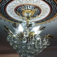 لوستر کریستالی سقفی