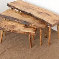 فروش ظرف های چوبی ومیز اسلب گردو|مبلمان خانگی و میز عسلی|قشم, |دیوار