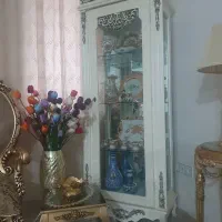 بوفه ویترین چوبی