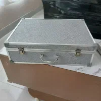 چمدون قاشق چنگال آلومینیومی نو مناسب جهیزیه
