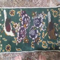 قالی دستباف بافته شده با پشم گوسفند ۶۰ در ۹۰
