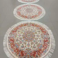 فرش دستبافت تک دایره 1 * 1طرح تبریز