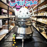 کتری قوری کی اس تی کف چدن با شرایط اقساطی|قوری، کتری، قهوهساز دستی|قم, زاد|دیوار