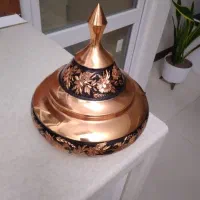 شکلات خوری مسی گل برجسته