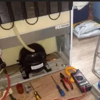 شارژ گاز و تعمیر یخچال خانگی و فروشگاهی در منزل|خدمات پیشه و مهارت|قزوین, |دیوار