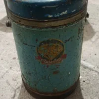 دبه فلزی شیر یا آب آنتیک قدیمی