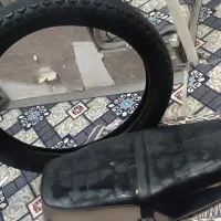 زین موتور لاستیک