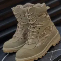 پوتین استتار خاکی سایز 41 ، 42 ، 43 ، 44 ، 45