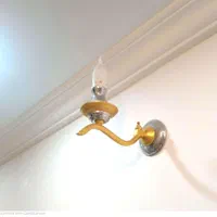 یک جفت لوستر به همراه دیوارکوب از برند نورسازان|لوستر و چراغ آویز|قائمشهر, |دیوار