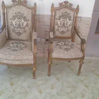 دو دست مبل ۷نفره راحتی و استیل