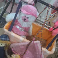 کالسکه.گهواره.تاب با میله بالفیکس