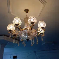 لوستر کریستال چک و اوژر ایستاده
